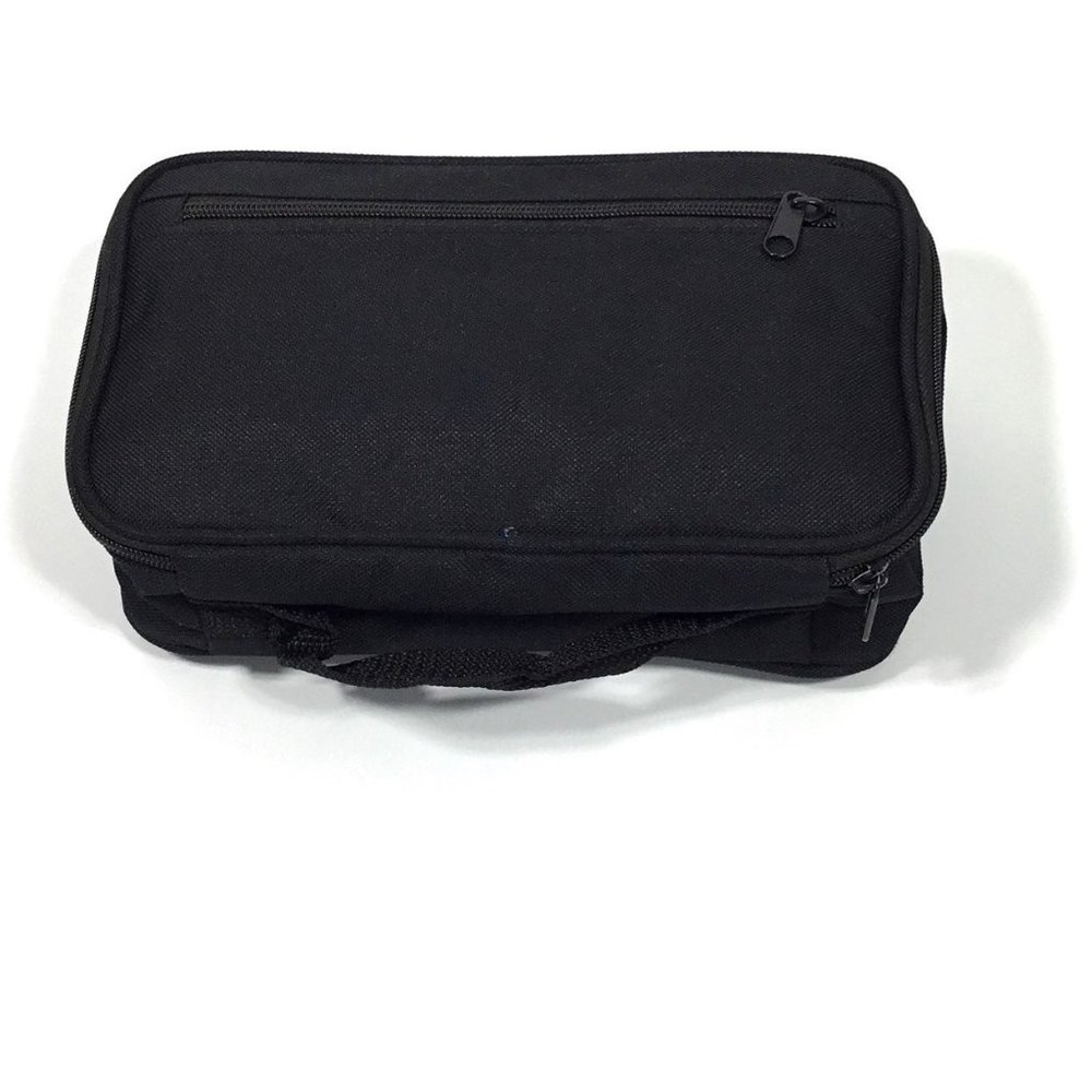 Mens Toiletry Bag - Black